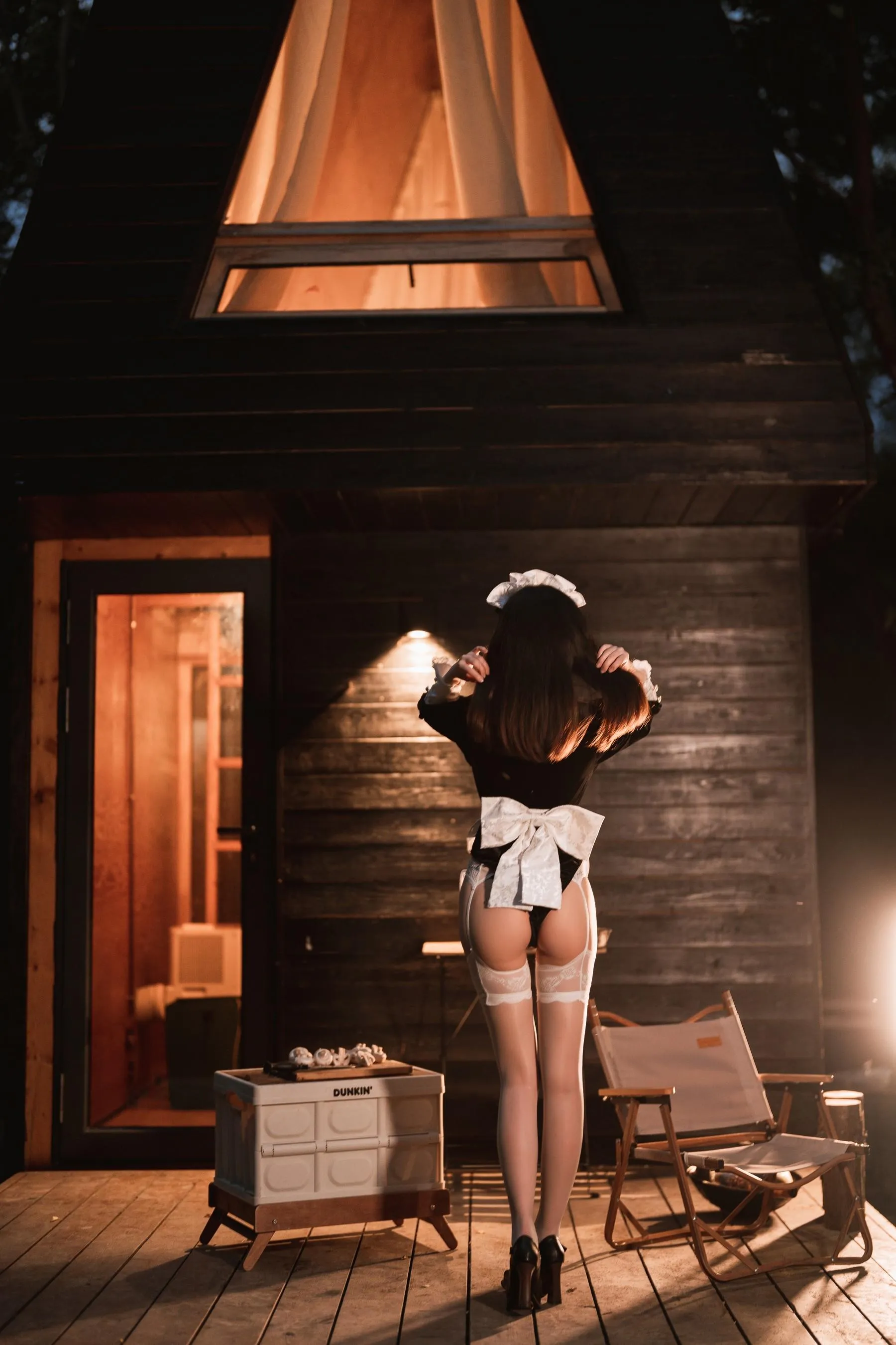 面饼仙儿 – NO.123 木屋女仆 [27P]插图2